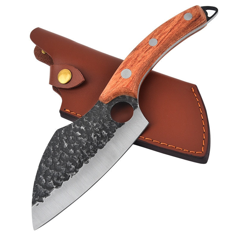 Handmade Stainless Steel Chef Knife Forged Kitchen Knives