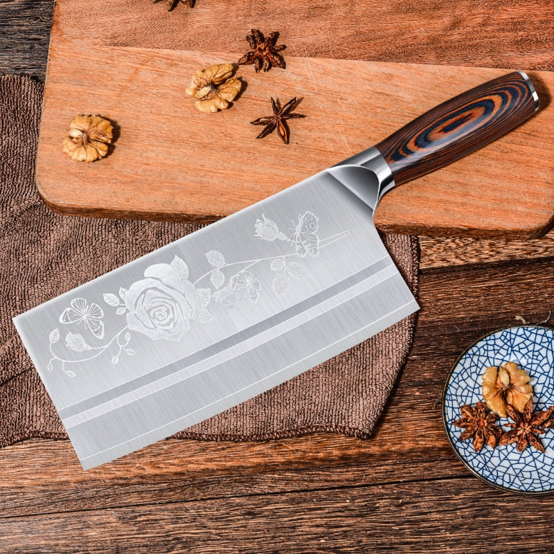 Handmade Stainless Steel Kitchen Knives
