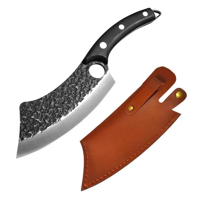 Handmade Stainless Steel Chef Knife Forged Kitchen Knives