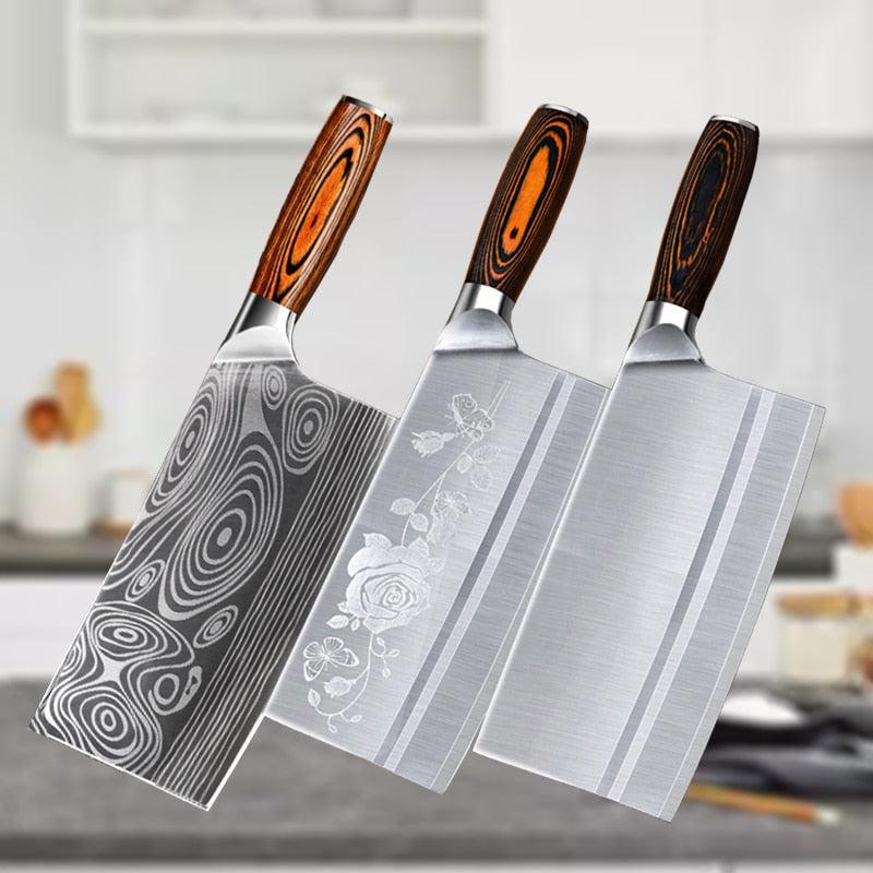 Handmade Stainless Steel Kitchen Knives
